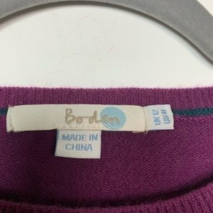 Boden Sweaters - Boden 100% Cashmere Crewneck Sweater Purple 8 Boden Sweaters - Boden 100% Cashmere Crewneck Sweater Purple 8